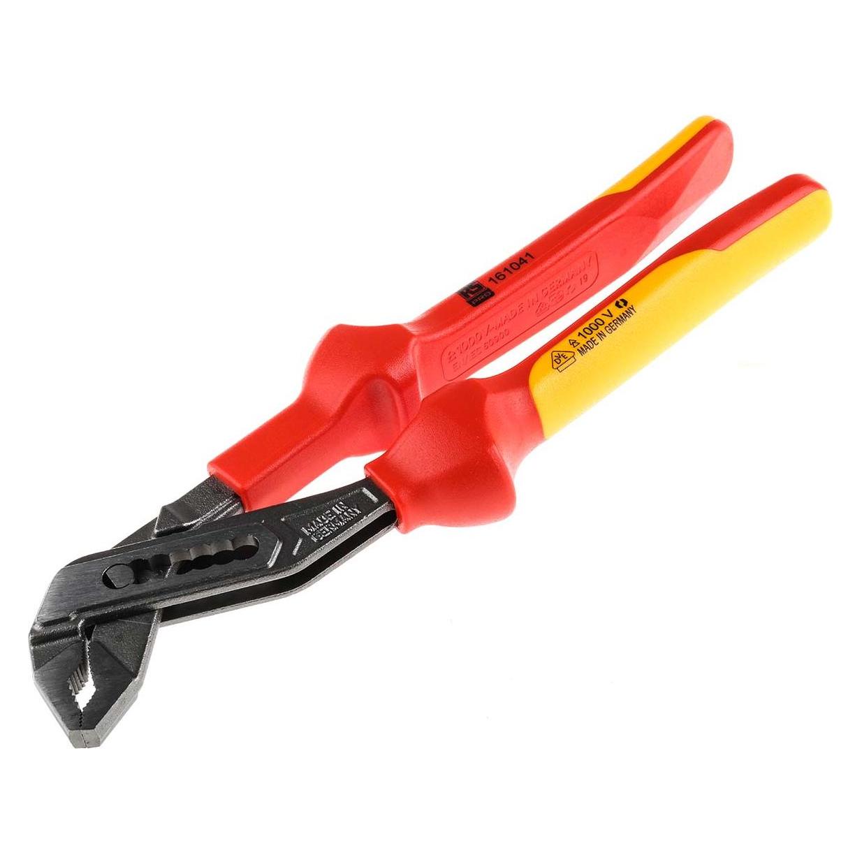 RS PRO VDE Wasserpumpenzange 240mm (240 mm) (161041)