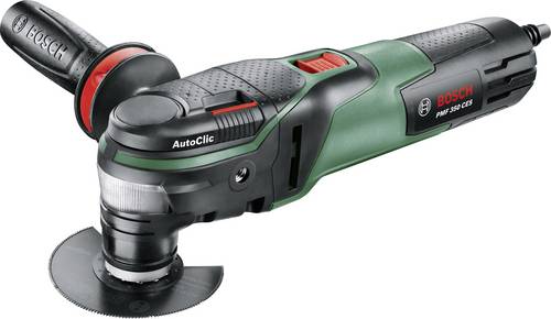 Bosch Home and Garden PMF 350 CES 0603102200 Multifunktionswerkzeug mit Zubehör, inkl. Koffer 14teilig 350W