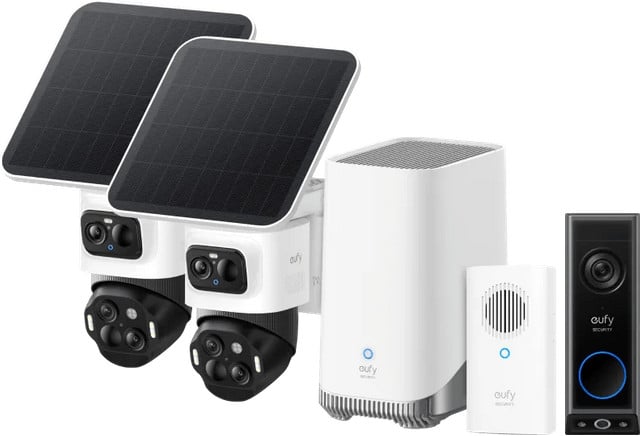 Anker eufyCam S4 Duo Pack met HomeBase 3, Video Doorbell E340 en Chime