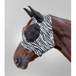 Fliegenmaske WA Puck Zebra schwarz/weiß VB