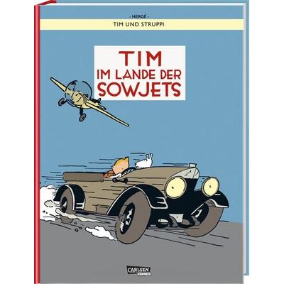 Tim und Struppi: Tim im Lande der Sowjets - farbige Ausgabe, Gebundene Ausgabe von Hergé, Carlsen, 978-3-551-73017-6