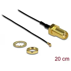 DELOCK HF Kabel HF SMA Bu Einbau > MHF IVHSC MXHP32 ST
