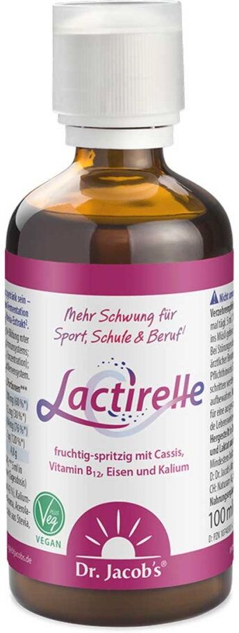Dr. Jacob's Lactirelle Milchsäure-Cassis-Konzentrat Eisen 100ml