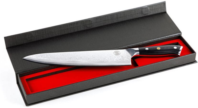 Somagic Couteau de chef 10 pouces Noir 43x38x9cm