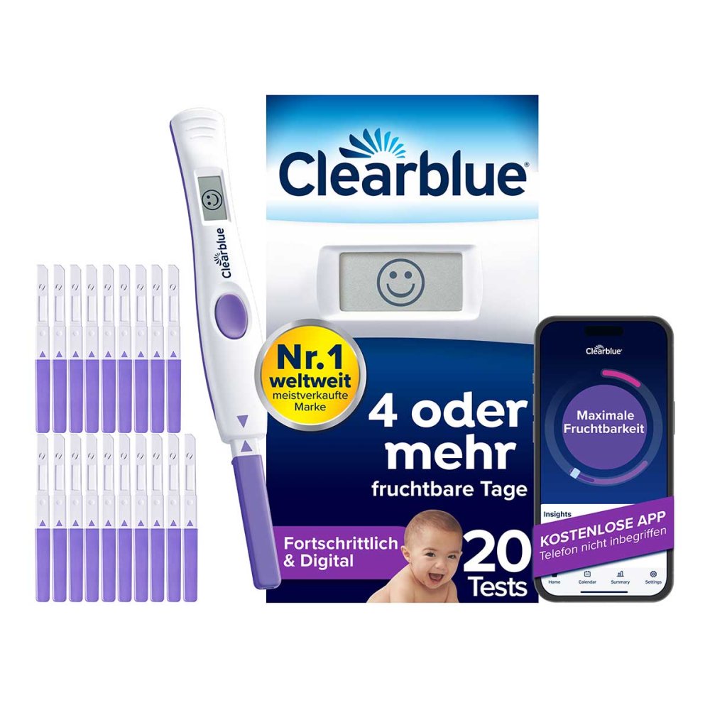 WICK Pharma - Zweigniederlassung der Procter & Gam Clearblue Ovulationstest Fortschrittlich & Digital 13827787