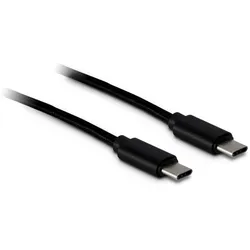 Inter-Tech 88885462 USB Kabel 1 m USB C Schwarz