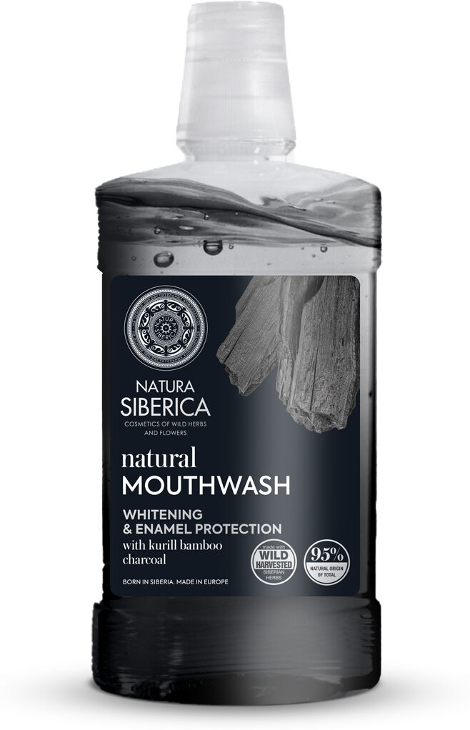 Natura Siberica Kuril Bamboo Charcoal Natural Mouthwash 520 ml
