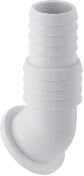Geberit Winkelschlauchtülle 242691111 für Aufputz-Siphon für Geräte, Kunststoff, weiß