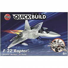 Airfix - Quickbuild - F22 Raptor - 27 Teile 306386