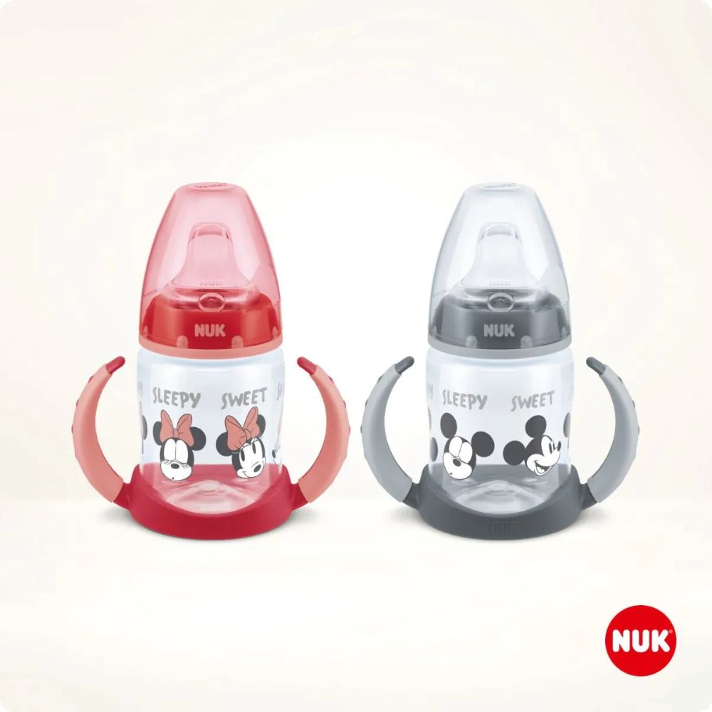 Nuk Disney Mickey Mouse First Choice Learning Bottle with Temperature Control 150mL Girl