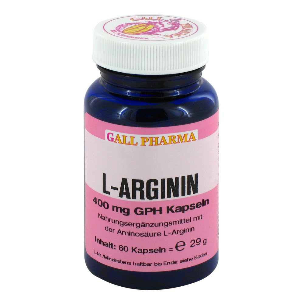 Hecht-Pharma GmbH L-arginin 400 mg GPH Kapseln 01395615