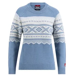 Ulvang Marius Roundneck Ws S Smoke Blue/Vanilla/Hint of Mint