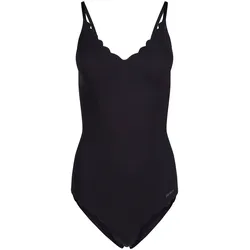 SKINY Damen Body - Unterwäsche, Spaghettiträger, Spitze, V-Ausschnitt, einfarbig Schwarz / 44