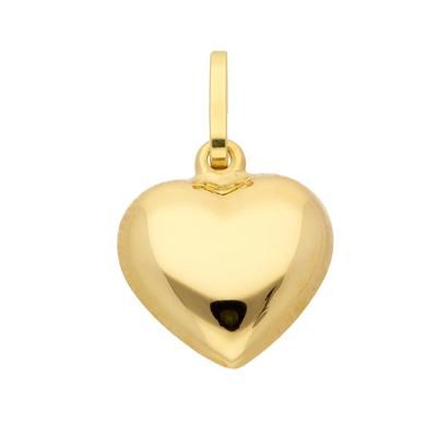 Kettenanhänger ADELIA´S "585 Gold Anhänger Herz", gold, Schmuckanhänger, Damen, Gold, Kettenanhänger, 585 Gold Goldschmuck für Damen