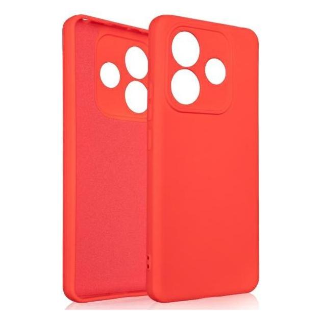 Beline Etui Silicone Xiaomi Redmi Note 14 czerwony/red (Xiaomi Redmi Note 14) (57832544)