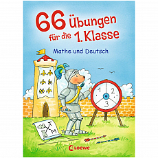 Loewe Verlag 66 Übungen für die 1. Klasse - Mathe und Deutsch 304360