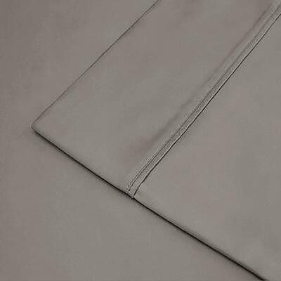 Authentic Hotel and Spa 100% Cotton 400 TC Solid Sateen Sheet Set