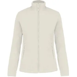 Kariban Damen Microfleece Jacke 'Maureen' Fleece-Jacke K907 natural L