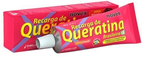 Novex Queratina Brasileira Recarga de Queratina 80g