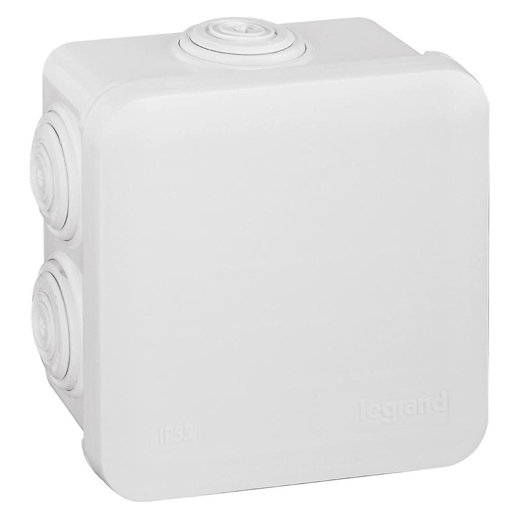 Legrand Abzweigdose Plexo AP, nass IP55, Weiss 80 x 80 x 45 mm (92013)