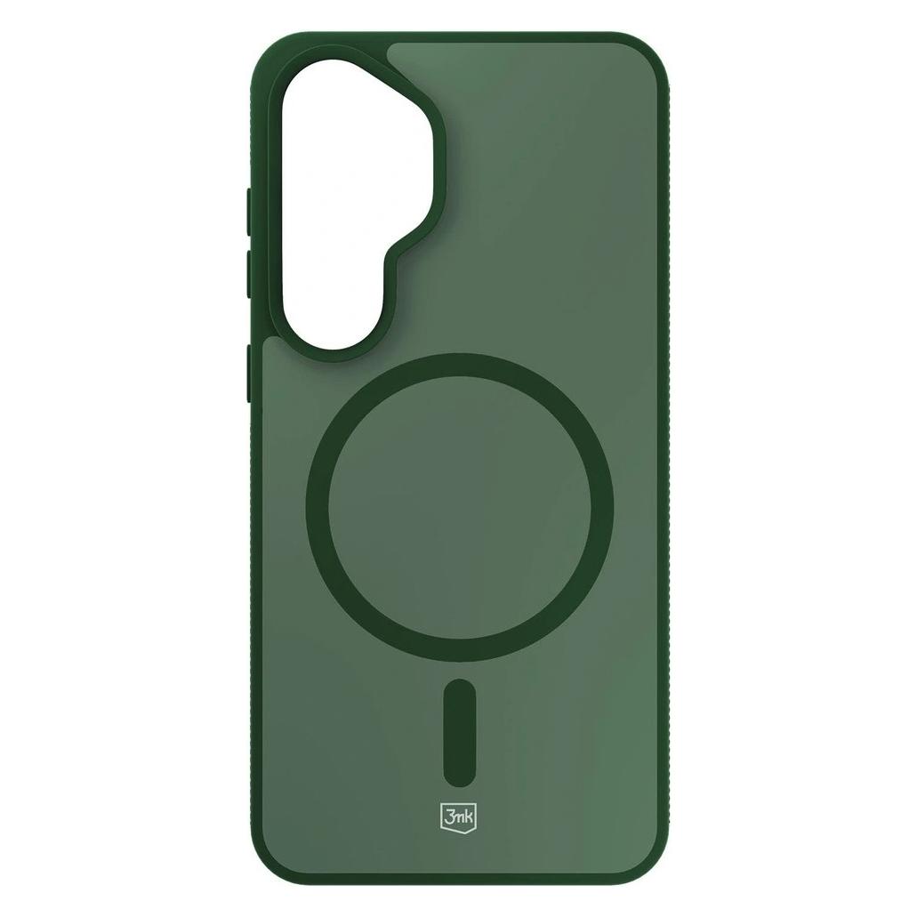 3MK Other goods Smoke MagCase for Samsung Galaxy S24 - Green-Translucent (Samsung Galaxy S24) (5903108741200)