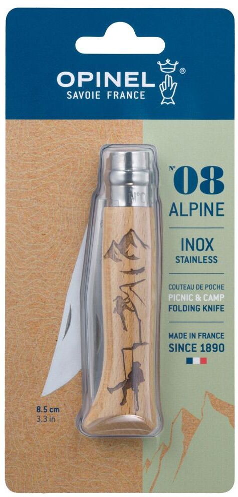 Opinel  - N°8 Sport Grave Blister Escalade - Couteaux