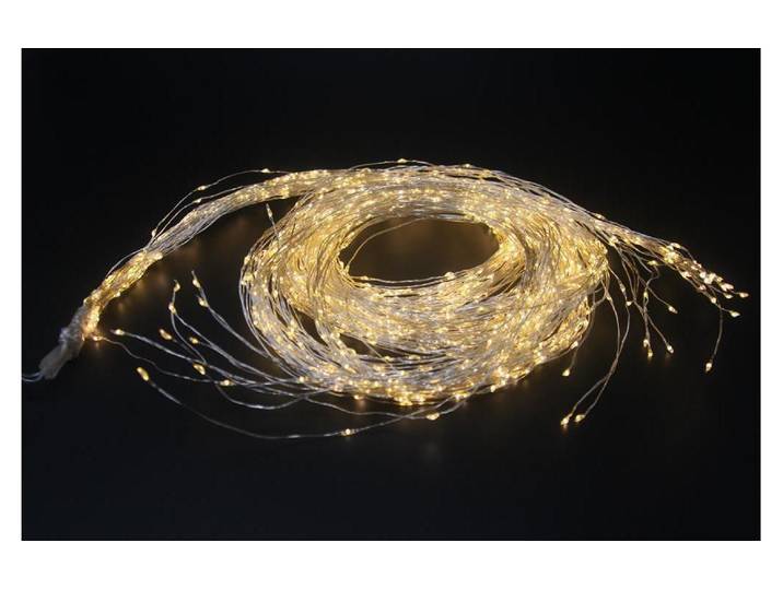 LED-Lichterkette Angel Hair 3 m 1440 LED, Silberfarben , transparent, Lichterketten, LED-Lichterkette