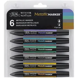 Winsor & Newton, Marker, Promarker Metallicmarker set 6pcs (6x)
