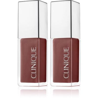 Clinique Pop Lip And Cheek Oil - Nude Honey x2 2x7 ml