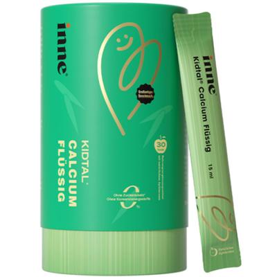 Inne Kidtal Calcium flüssig Beutel Apfelgeschmack 30x15 ml Flüssigkeit