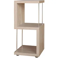 HTI-Living, Regal, Standregal 2 Fächer Thekla Sonoma (30 x 30 x 65 cm)