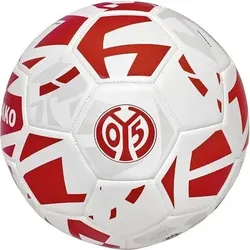 JAKO Unisex Mainz 05 Ball River, Größe 5 in weiß/rot weiß/rot