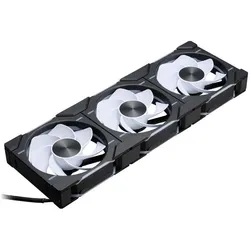 Phanteks D30 Reverse Airflow (120 mm, 3x), PC Lüfter, Mehrfarbig, Schwarz, Weiss
