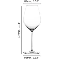 Spiegelau Hi-Lite Universalgläser, Weingläser, Transparent