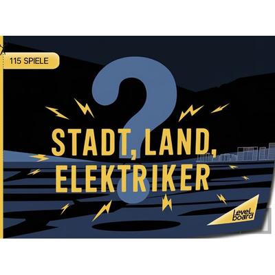 Stadt, Land, Elektriker - 115 Spielblöcke, Taschenbuch von LevelBoard Spiele, LevelBoard Spiele, 978-3-693-19757-8