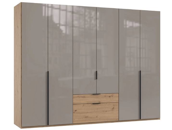 Schrank WANJA artisan eiche 6 Türen 2 Schubladen