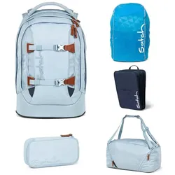 Satch Pack Nordic Ice Blue 5tlg Schulrucksack-Set