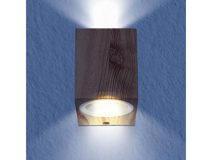 Applique murale Ferguson Type D 7 x 8 x 9cm Transparent/Marron