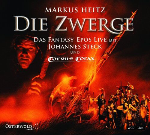 Markus Heitz - Die Zwerge - live: Das Fantasy-Epos mit Johannes Steck und Corvus Corax - Preis vom 09.10.2026 07:28:09 h