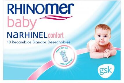 Rhinomer Narhinel Confort Nasensauger 10 Einweg-Nachfüllpackungen