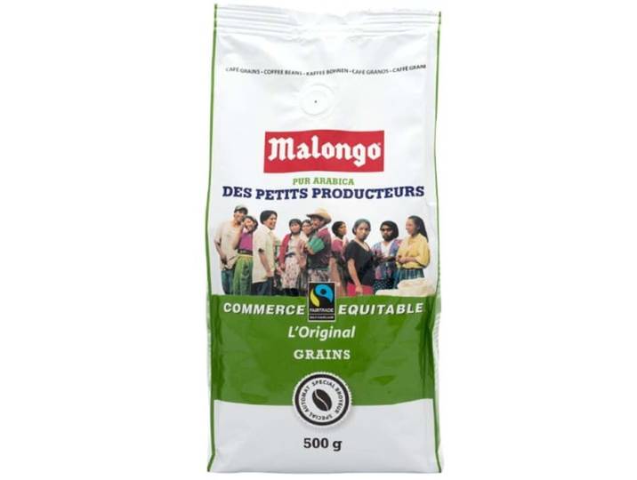 MALONG Café moulu équitable Petit Producteur grand format 500 g