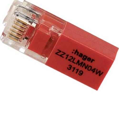 Hager ZZ12LMN04W Abschlusswiderstand Stecker 1St.