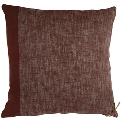 Brafab Dekokissen OMBRONE 60x60 cm, 100 % Baumwolle Burnt Paprika - Abverkauf