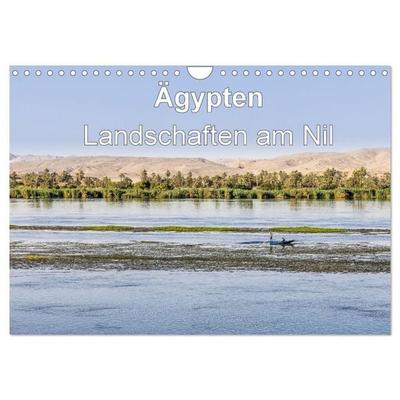 Ägypten Landschaften am Nil (Wandkalender 2027 DIN A4 quer), CALVENDO Monatskalender
