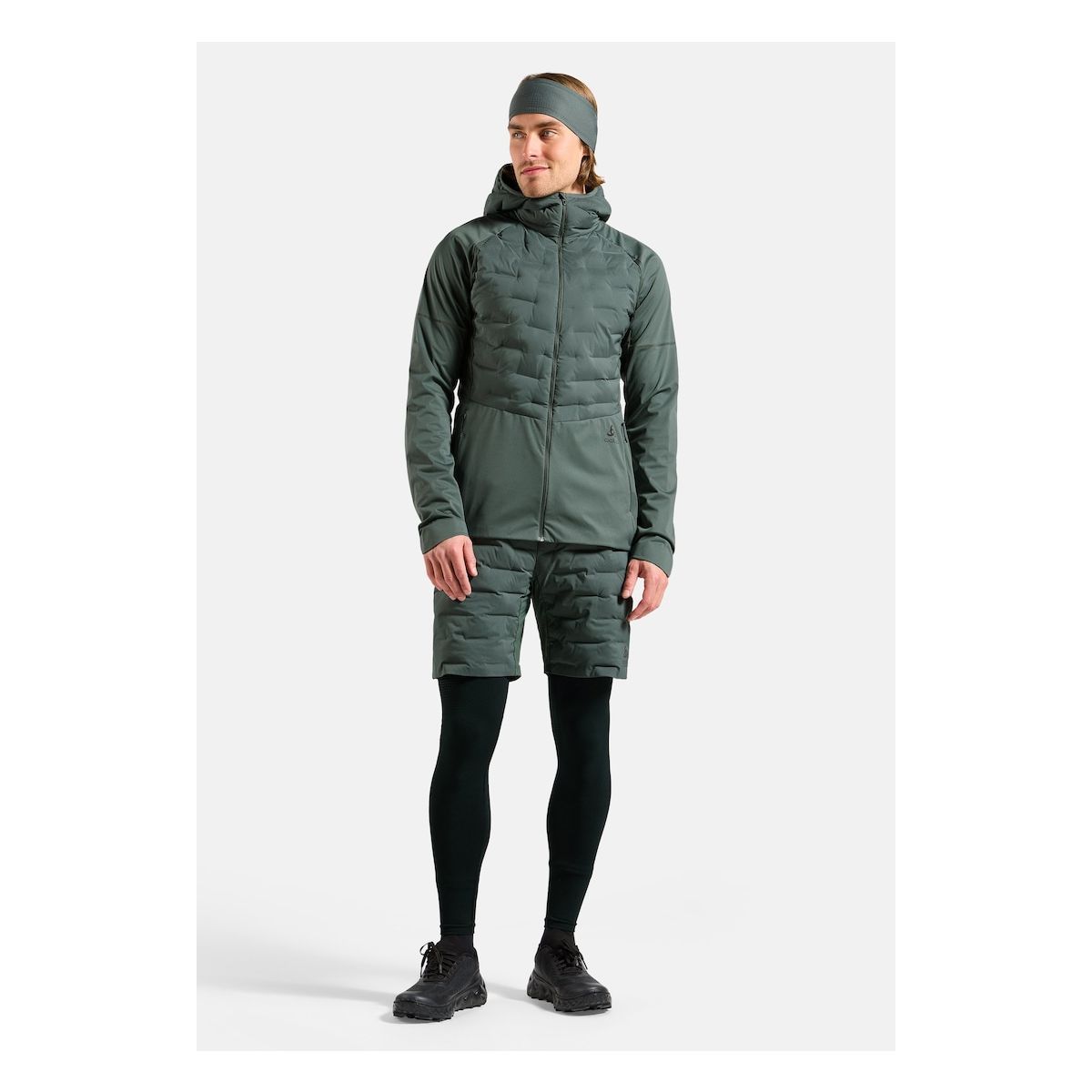 Odlo The Zeroweight Insulator Shorts urban chic (10877) S 323522-10877-S
