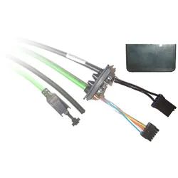Schneider Electric VW3L2T001R30 Kabelsatz für Versorgung und Modbus TCP, RJ45, 3 m, intergrierte Antriebe Lexium ILx