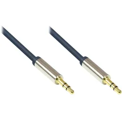 Alcasa GC-M0042 Audio-Kabel 3 m 3.5mm Blau
