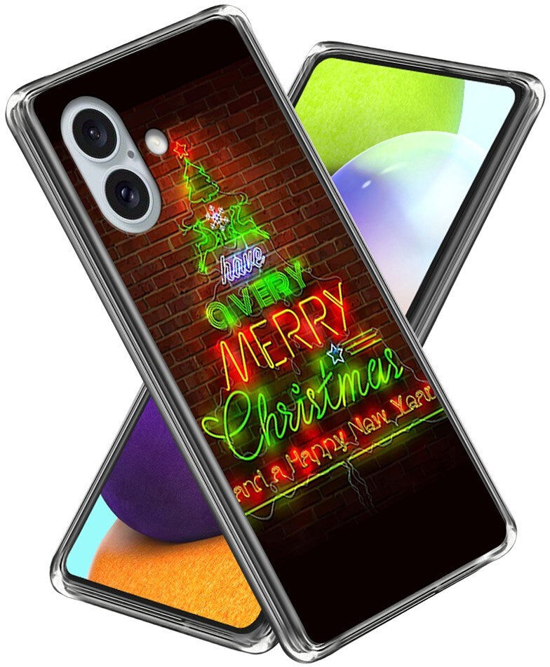 EIDERWOOD Fleksibelt Plast Julecover til iPhone 16 - Merry Christmas