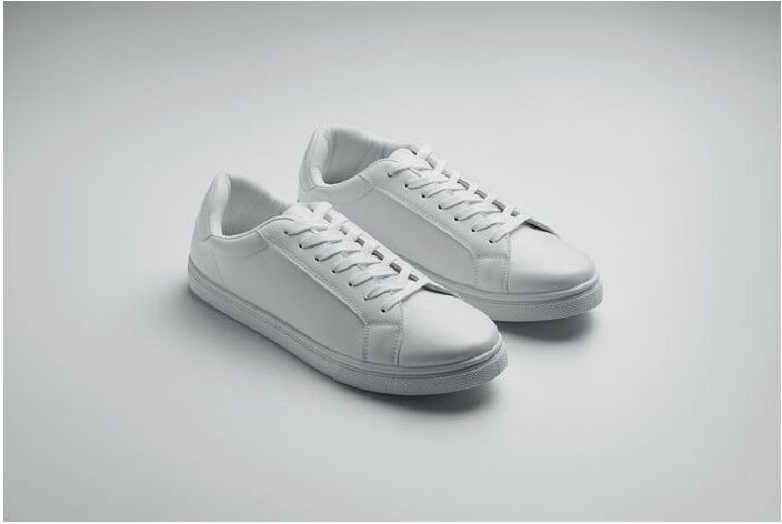 Baskets Confortables et Élégantes en PU Taille 37 - BLANCOS blanc