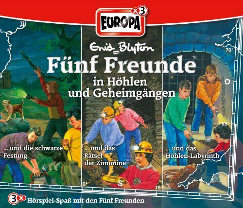 Fünf Freunde - 16/3er Box-in Höhlen und Geheimgängen - Folgen 65/73/81 - Preis vom 13.10.2026 11:25:28 h